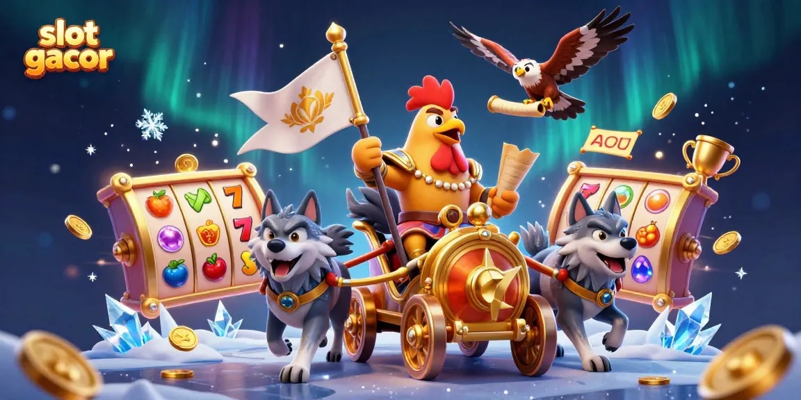 Engage with exciting slot gacor games featuring vibrant reels and winning symbols.