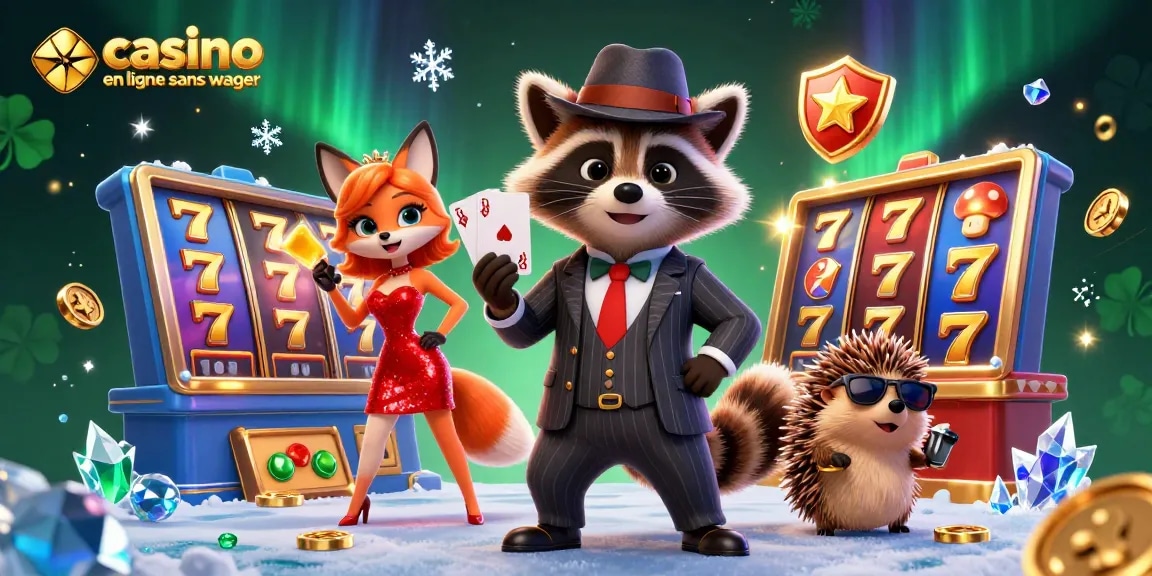 Jouer au casino en ligne sans wager avec des jackpots, des personnages colorés et des éléments de jeu fascinants.