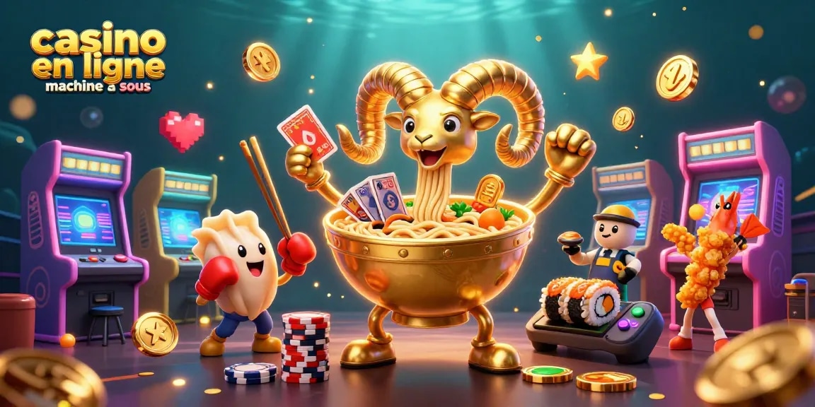 Jouez aux machines à sous en ligne avec des éléments amusants et interactifs dans un casino en ligne machine à sous.