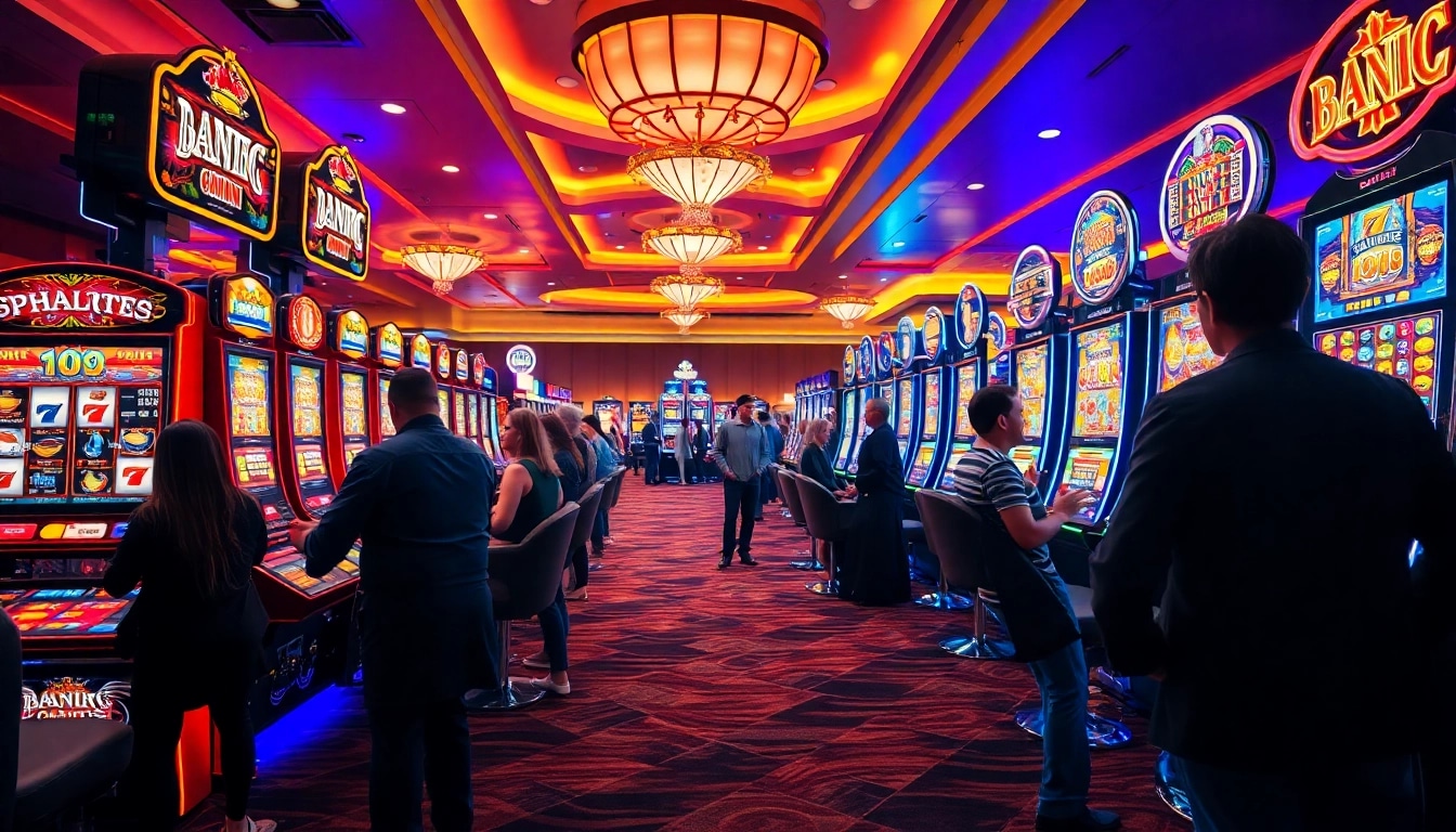 Menangkan di Slot Depo 5000 dengan mesin slot yang cerah dan pengunjung yang bersenang-senang.
