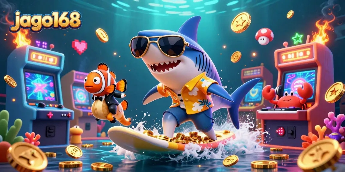 Experience the thrill of jago168 as you surf through gold coins, capturing immersive casino excitement!