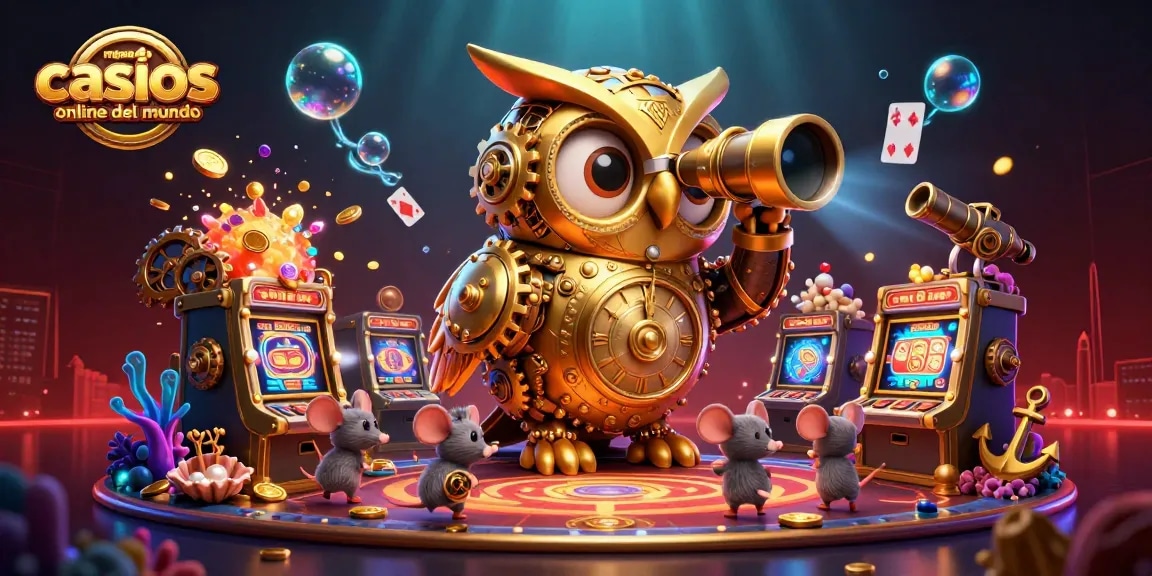 Disfruta de los mejores casinos online del mundo con un diseño cautivador y lleno de acción.