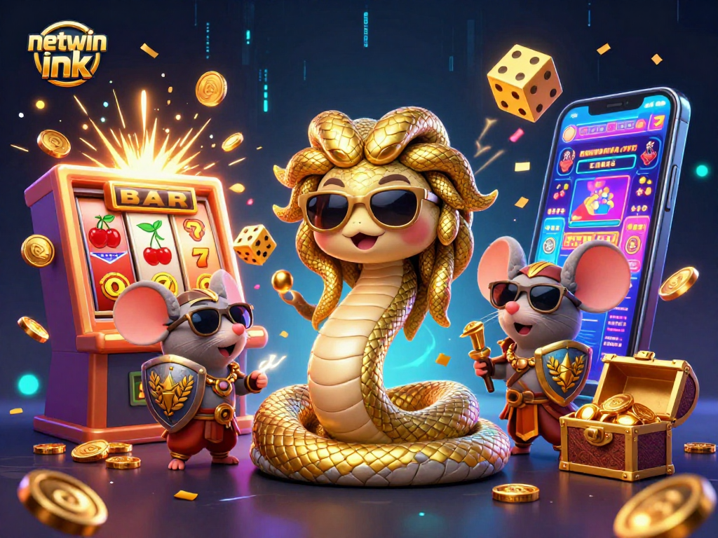 Enjoy thrilling moments with netwin ink at a vibrant online casino, featuring fun characters and exciting games.