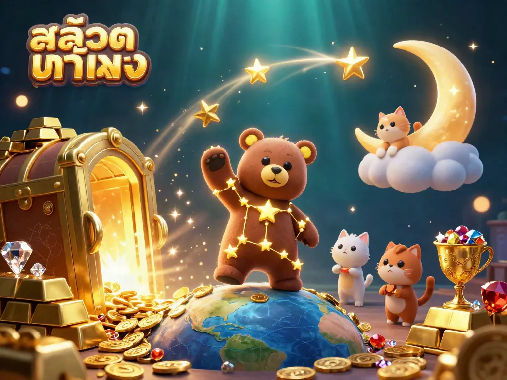 Enjoy thrilling scenes with สล็อตแท้ตรง featuring treasure-filled 3D casino characters and sparkling gems.