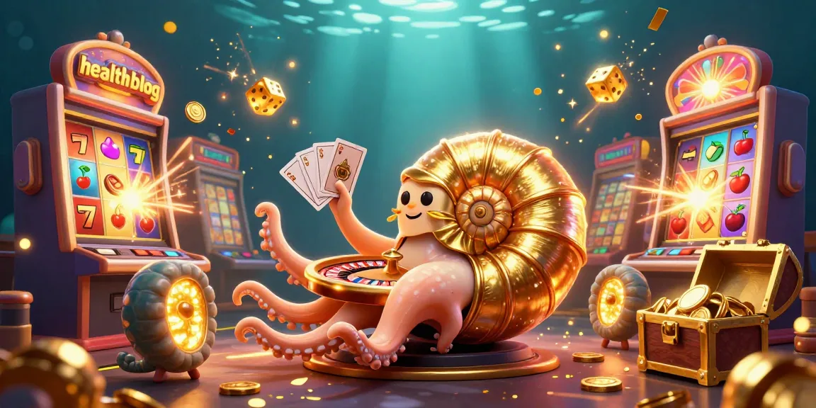 Spin and win in this vibrant 3D casino scene showcasing our health blog's exciting strategies!