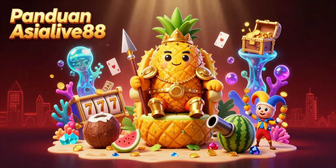 Experience engaging gameplay with Panduan Asialive88, showcasing vibrant characters and casino elements.