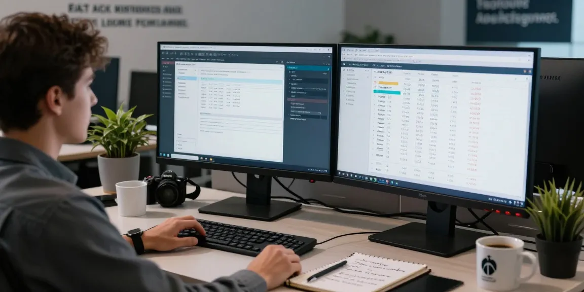 Detect fraud receipt using advanced AI technology at a modern desk.