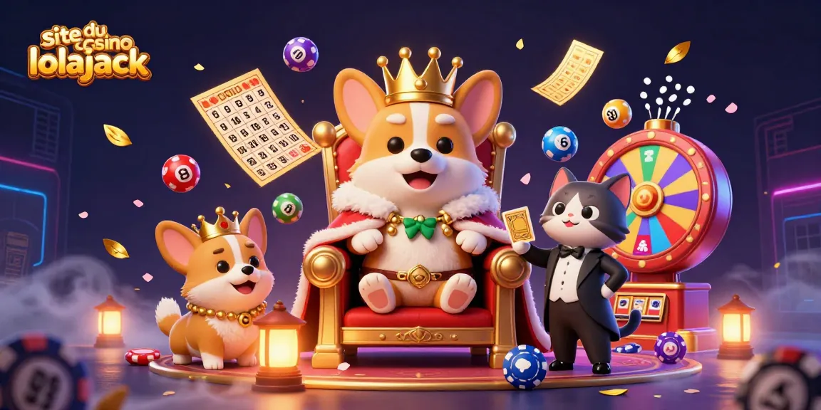 Engage with exciting gameplay at site du casino lolajack featuring a royal corgi champion.