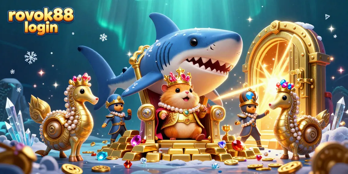 Experience the excitement of gambling with rokok88 login at the vibrant casino scene filled with treasures.